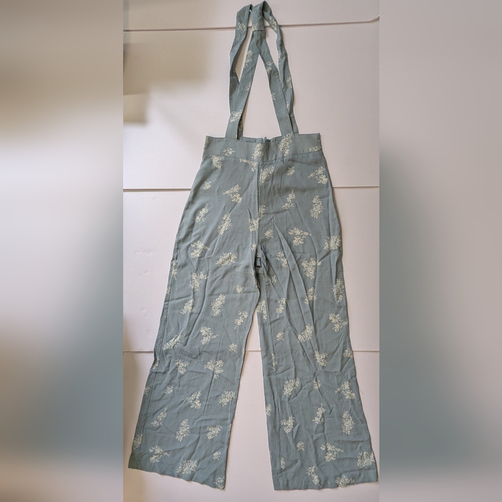 Wild Fable Jumpsuit Blue Spring Floral Jumpsuit
